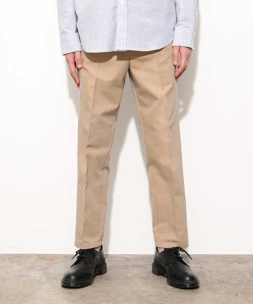 JUNRED（ジュンレッド）の「ハイカウントギャバジンスリムテーパードパンツ（その他パンツ・メンズ・ブラック/ベージュ/カーキ・LL/S/M/L）」の10枚目の写真