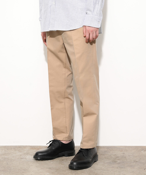 JUNRED（ジュンレッド）の「ハイカウントギャバジンスリムテーパードパンツ（その他パンツ・メンズ・ブラック/ベージュ/カーキ・LL/S/M/L）」の13枚目の写真