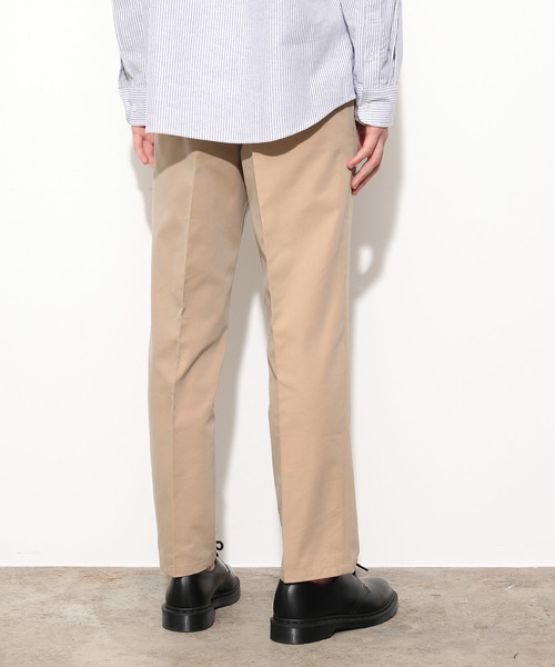 JUNRED（ジュンレッド）の「ハイカウントギャバジンスリムテーパードパンツ（その他パンツ・メンズ・ブラック/ベージュ/カーキ・LL/S/M/L）」の7枚目の写真