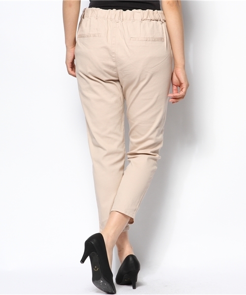 CIAOPANIC TYPY（チャオパニックティピー）の「コットンツイルストレッチテーパードパンツ3（その他パンツ・レディース・ホワイト/ネイビー/ピンク・LARGE/MEDIUM/SMALL）」の5枚目の写真