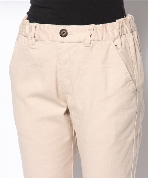 CIAOPANIC TYPY（チャオパニックティピー）の「コットンツイルストレッチテーパードパンツ3（その他パンツ・レディース・ホワイト/ネイビー/ピンク・LARGE/MEDIUM/SMALL）」の6枚目の写真