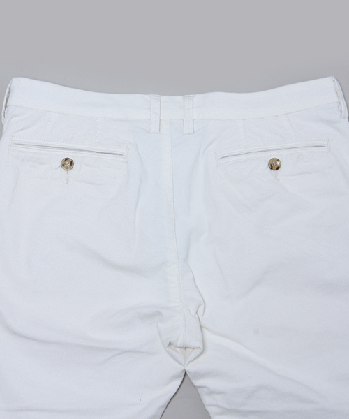 MEN'S MELROSE（メンズメルローズ）の「MASTER FRAMEストレッチサマーコールスリムテーパードパンツ（スラックス・メンズ・オフホワイト/トップグレー/ターコイズブルー/ワイン・MEDIUM/SMALL/LARGE/X-LARGE）」の8枚目の写真