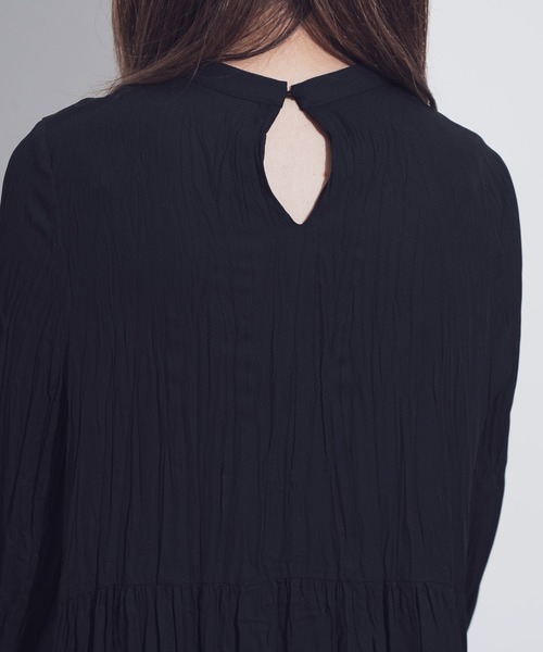 セール】AUNT MARIE'S ワッシャー加工ロングワンピース（ワンピース