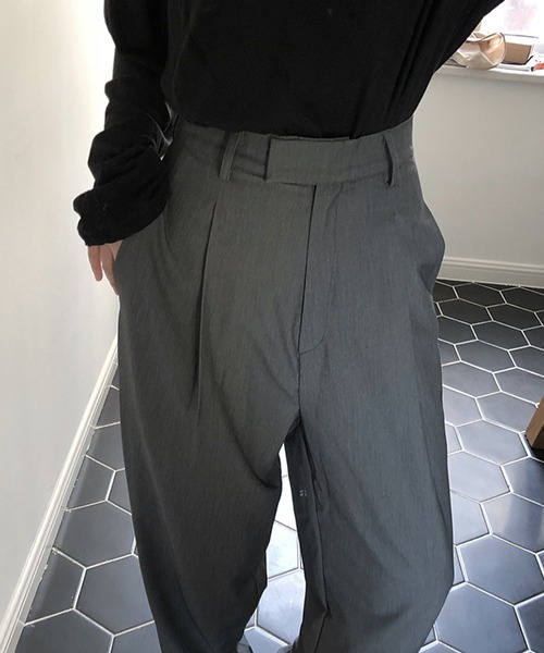 chuclla(チュクラ)の「【chuclla】【2020/SS】ハイウエスト スタンダードスラックス chw1101(スラックス・レディース・グレー・S/M/XS)」の5枚目の写真