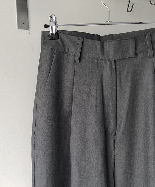 chuclla(チュクラ)の「【chuclla】【2020/SS】ハイウエスト スタンダードスラックス chw1101(スラックス・レディース・グレー・S/M/XS)」の8枚目の写真