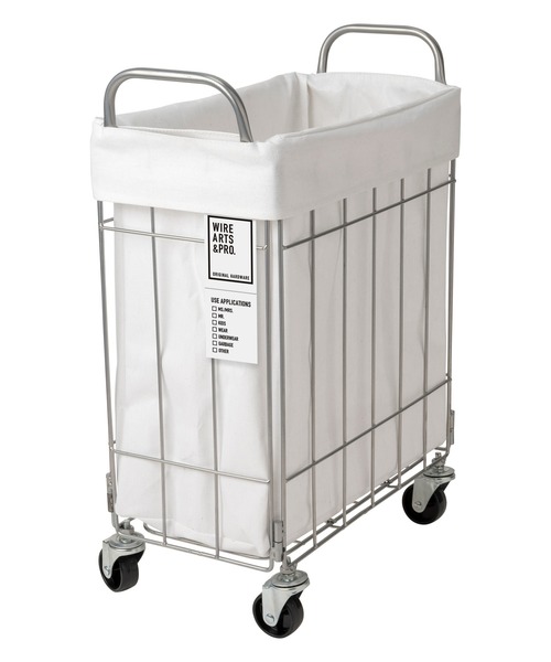 BRID（ブリッド）の「ブリッド フォールディング ランドリー スクエアバスケット 収納 / BRID FOLDING LAUNDRY_SQUARE BASKET with CASTER［28L］（収納グッズ・レディース・ホワイト/ライトグレー/ベージュ/ダークグレー/ブラウン・FREE）」の15枚目の写真