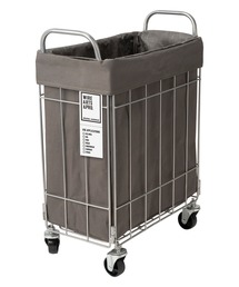 BRID（ブリッド）の「ブリッド フォールディング ランドリー スクエアバスケット 収納 / BRID FOLDING LAUNDRY_SQUARE BASKET with CASTER［28L］（収納グッズ）」