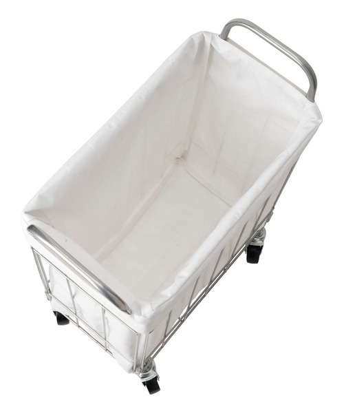 BRID（ブリッド）の「ブリッド フォールディング ランドリー スクエアバスケット 収納 / BRID FOLDING LAUNDRY_SQUARE BASKET with CASTER［28L］（収納グッズ・レディース・ホワイト/ライトグレー/ベージュ/ダークグレー/ブラウン・FREE）」の7枚目の写真