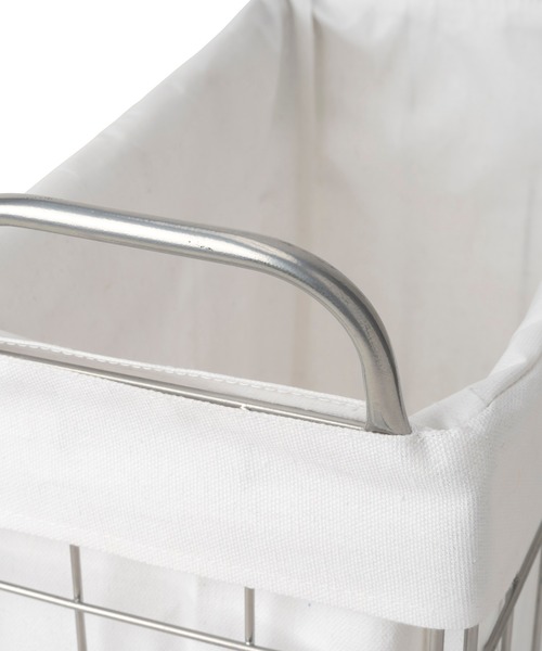 BRID（ブリッド）の「ブリッド フォールディング ランドリー スクエアバスケット 収納 / BRID FOLDING LAUNDRY_SQUARE BASKET with CASTER［28L］（収納グッズ・レディース・ホワイト/ライトグレー/ベージュ/ダークグレー/ブラウン・FREE）」の8枚目の写真