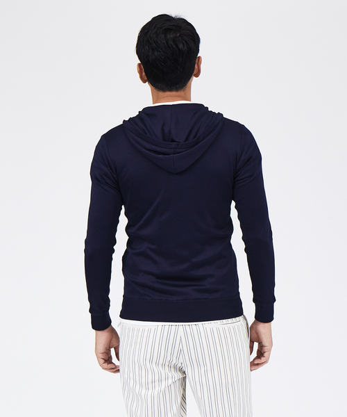 DESIGNWORKS】シルクスムースパーカー