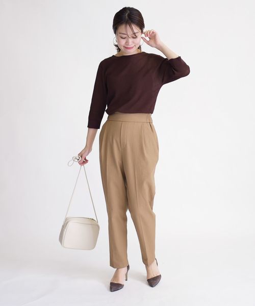 美品◆SHIPS シップス ウォッシャブル　テーパードパンツ 36 セール】〈手洗い可能〉ウォッシャブルテーパードパンツ 9/L