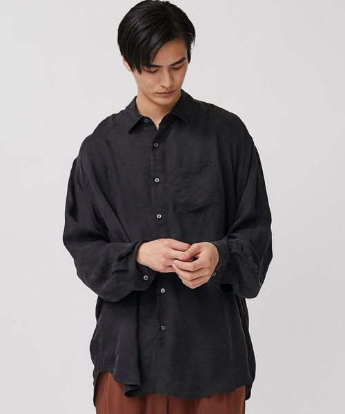 Juha（ユハ）の「【JUHA】キュプラオーバーシャツ / 10110703-2