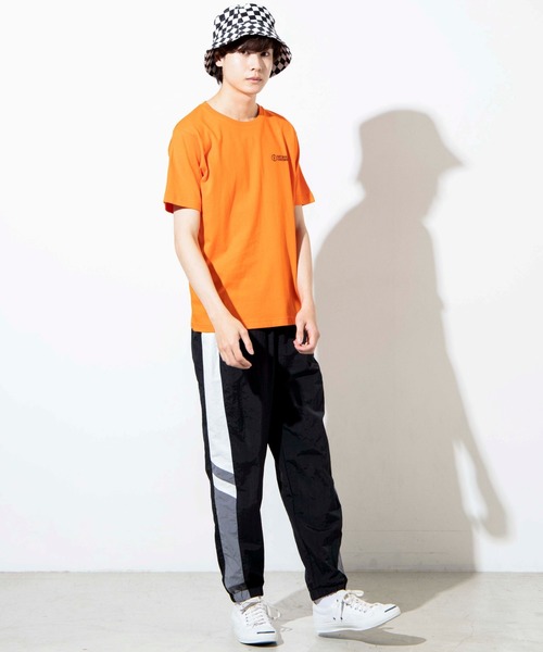 WEGO（ウィゴー）の「WEGO/サークルロゴTシャツ（Tシャツ/カットソー・メンズ・オレンジ・SMALL/MEDIUM/LARGE）」の12枚目の写真