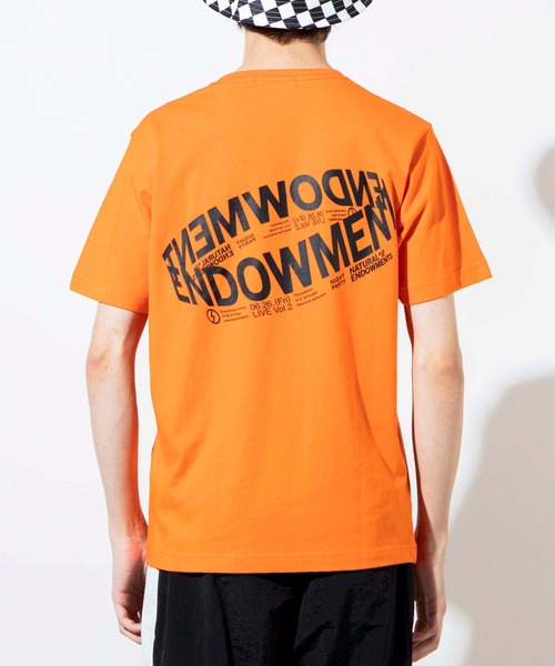 WEGO（ウィゴー）の「WEGO/サークルロゴTシャツ（Tシャツ/カットソー・メンズ・オレンジ・SMALL/MEDIUM/LARGE）」の6枚目の写真