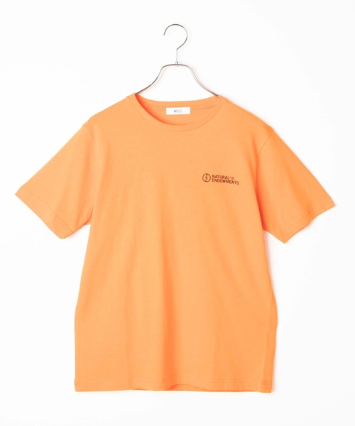 WEGO（ウィゴー）の「WEGO/サークルロゴTシャツ（Tシャツ/カットソー・メンズ・オレンジ・SMALL/MEDIUM/LARGE）」の7枚目の写真