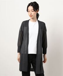 INTERPLANET | さらさらサイド釦ミドルカーデ(カーディガン/ボレロ)