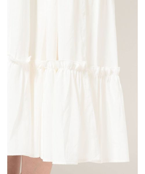 merry jenny（メリージェニー）の「ティアードティアードスリーブワンピース（ワンピース・レディース・ベージュ/ブラック・FREE）」の8枚目の写真