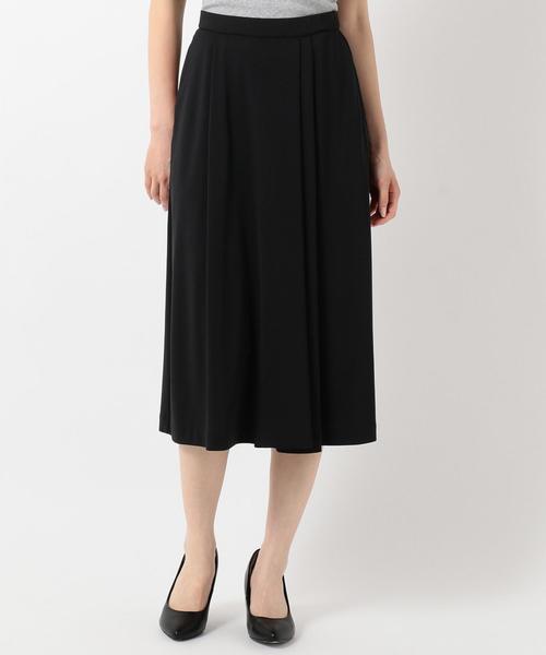 J.PRESS(ジェイプレス)の「タックラップパンツ キュロットパンツ(その他パンツ・レディース・ブラック系/グリーン系・7/9/11)」の15枚目の写真