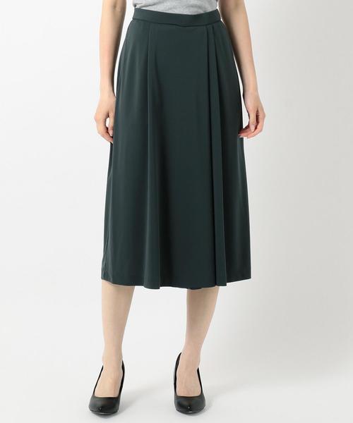 J.PRESS(ジェイプレス)の「タックラップパンツ キュロットパンツ(その他パンツ・レディース・ブラック系/グリーン系・7/9/11)」の16枚目の写真
