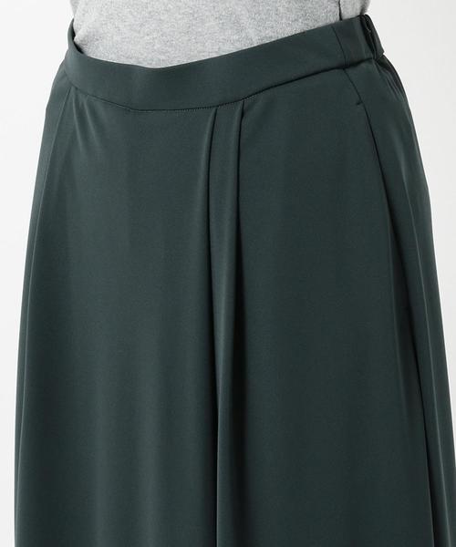 J.PRESS(ジェイプレス)の「タックラップパンツ キュロットパンツ(その他パンツ・レディース・ブラック系/グリーン系・7/9/11)」の10枚目の写真