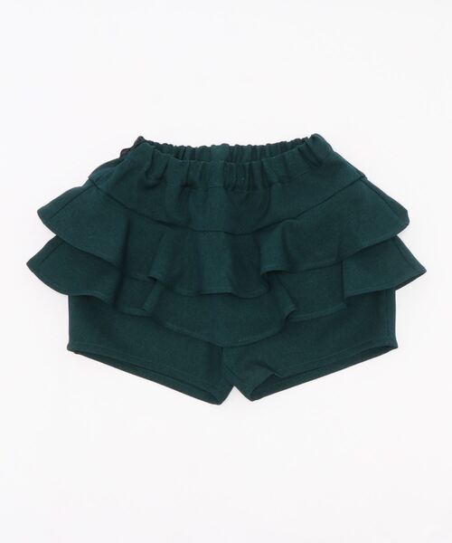 nino（ニノ）の「[130-150]ぺプラムショートパンツ（その他パンツ・キッズ・ベージュ/ブルー/ピンク/グリーン/ブラウン・130cm/140cm/150cm）」の3枚目の写真