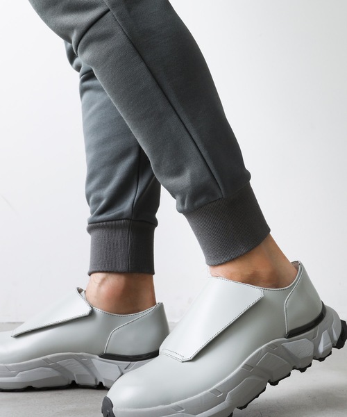 ATTACHMENT（アタッチメント）の「ブラッシュド Pe/C裏毛 ジョガーパンツ（スウェットパンツ・メンズ・グレー/オフホワイト/グレー系その他/ブラック・1/2/3）」の15枚目の写真