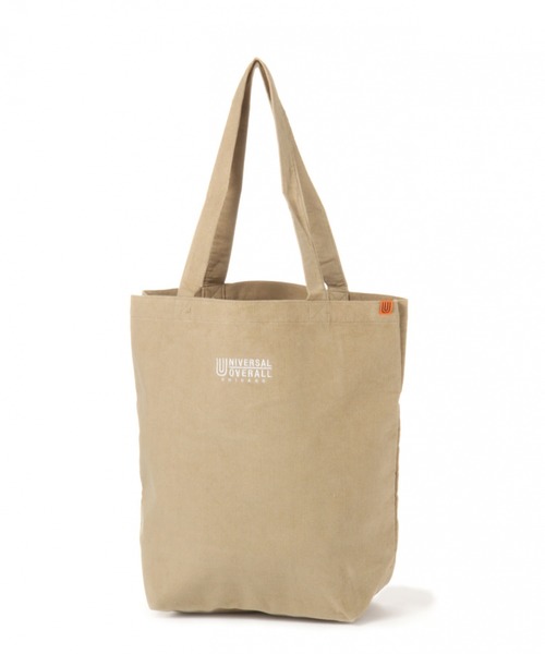 UNIVERSAL OVERALL（ユニバーサルオーバーオール）の「【UNIVERSAL OVERALL】別注コーデュロイトート（トートバッグ・メンズ・チャコール/ベージュ/ダークブラウン/ダークグレー・FREE）」の7枚目の写真