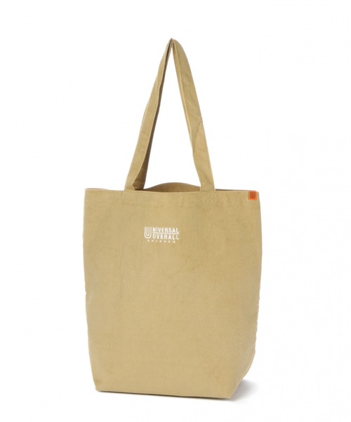 UNIVERSAL OVERALL（ユニバーサルオーバーオール）の「【UNIVERSAL OVERALL】別注コーデュロイトート（トートバッグ・メンズ・チャコール/ベージュ/ダークブラウン/ダークグレー・FREE）」の22枚目の写真