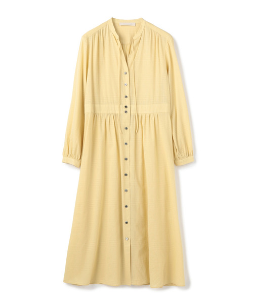 セール Estnation コットンボイルノーカラーワンピース ワンピース Estnation エストネーション のファッション通販 Zozotown