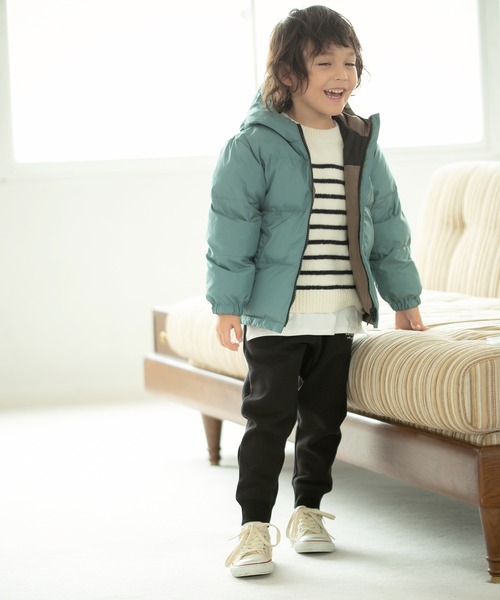 GLOBAL WORK（グローバルワーク）の「【キッズ】Hug meフワフワレイヤード/885376（ニット/セーター・キッズ・ホワイト/ライトブルー/ブラック/ダークブラウン/ベージュ/ネイビー/サックスブルー/ライトグリーン/その他・110cm/140cm/130cm/120cm/100cm）」の10枚目の写真