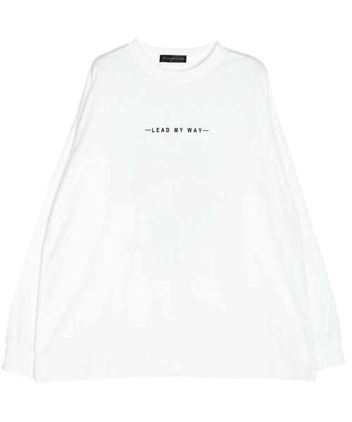 セール Lead My Way ビッグシルエットイラストプリントロンt Tシャツ カットソー Air Tokyo Sellection エアートウキョウセレクション のファッション通販 Zozotown