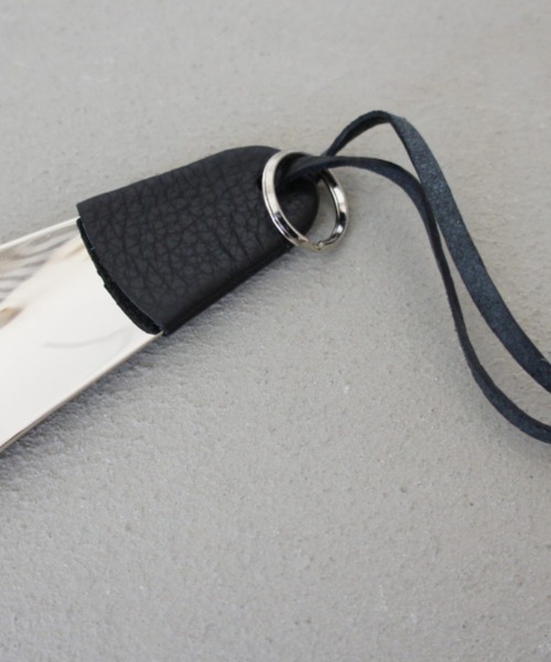 TIDEWAY（タイドウェイ）の「MONTH ITALY LEATHER シューホーン付キーホルダー（シューケア用品・メンズ・ブラック/ホワイト/レッド/ライム/ターコイズブルー/ブルー/グリーン/ピンクベージュ/グレイッシュベージュ/ライトベージュ/オレンジ/ミント・FREE）」の16枚目の写真