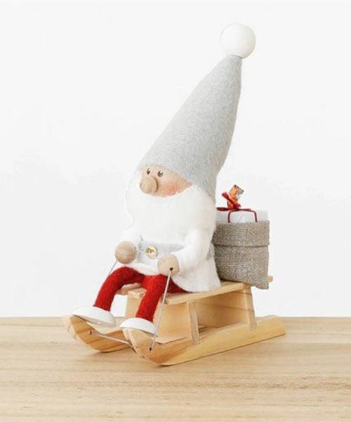 Nordika Nisse ノルディカ ニッセ 人形 ソリに乗るサンタクロース ミニ