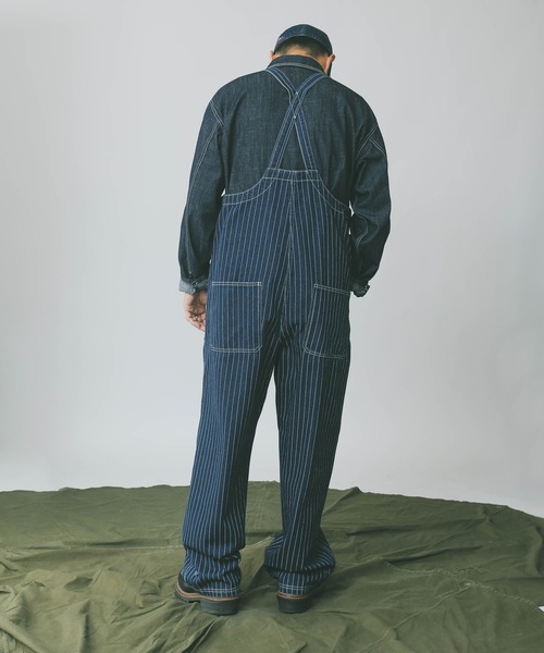 HOUSTON（ヒューストン）の「1937 PINSTRIPE DENIM DECK PANTS