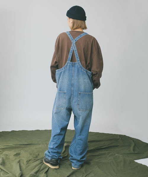 HOUSTON（ヒューストン）の「1937 PINSTRIPE DENIM DECK PANTS / ピン
