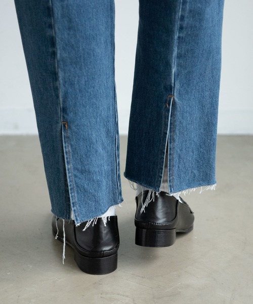 Aunt Marie's(アントマリーズ)の「スクエアトゥビットローファー/AUNT MARIE'S(ローファー・レディース・ブラック/アイボリー・SMALL/MEDIUM/LARGE)」の11枚目の写真