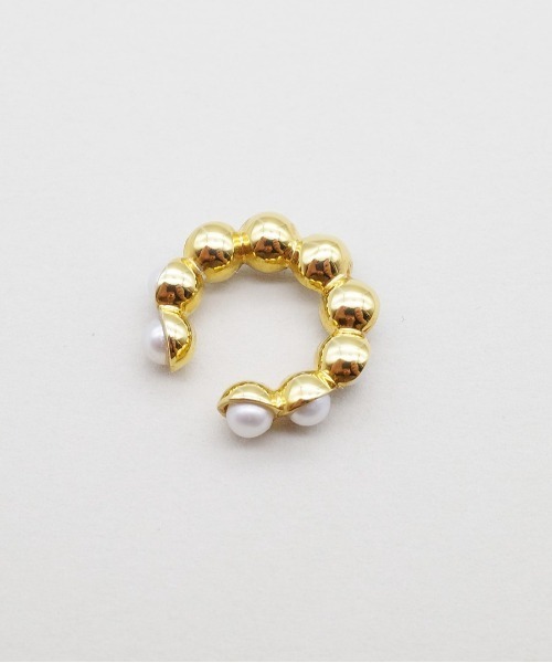 AROM.(アロム)の「【AROM. / アロム】シルバー925 / PICCHIETTARE Ear Cuff / パール イヤーカフ(イヤーカフ・レディース・シルバー/ゴールド・FREE)」の12枚目の写真