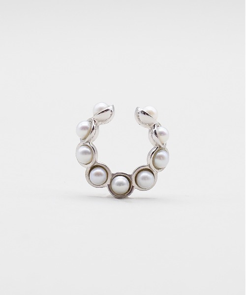 AROM.(アロム)の「【AROM. / アロム】シルバー925 / PICCHIETTARE Ear Cuff / パール イヤーカフ(イヤーカフ・レディース・シルバー/ゴールド・FREE)」の13枚目の写真