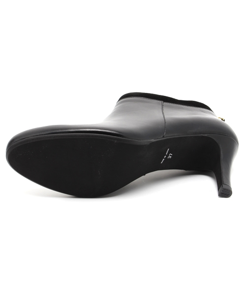 SHIPS for women（シップスフォーウィメン）の「★★バックジップ ヒールブーティ（ブーティ・レディース・ブラック/カーキ・36/36.5/38/37/37.5）」の9枚目の写真