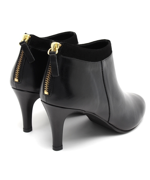 SHIPS for women（シップスフォーウィメン）の「★★バックジップ ヒールブーティ（ブーティ・レディース・ブラック/カーキ・36/36.5/38/37/37.5）」の10枚目の写真