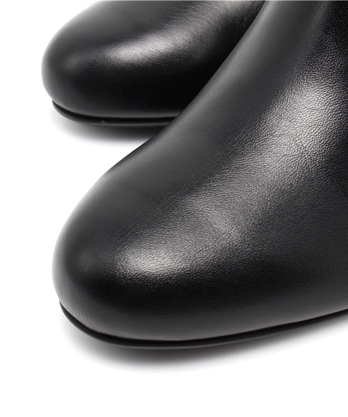 SHIPS for women（シップスフォーウィメン）の「★★バックジップ ヒールブーティ（ブーティ・レディース・ブラック/カーキ・36/36.5/38/37/37.5）」の3枚目の写真