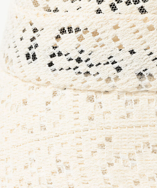 Ray BEAMS（レイビームス）の「La Maison de Lyllis / BOB ハット（ハット・レディース・ホワイト/ベージュ・ONE SIZE）」の8枚目の写真