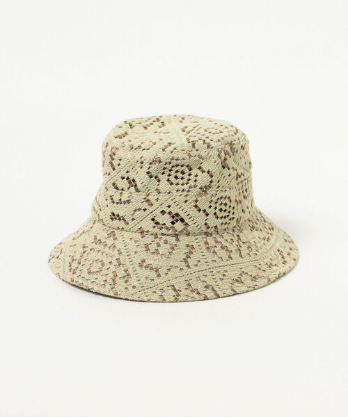 Ray BEAMS（レイビームス）の「La Maison de Lyllis / BOB ハット（ハット・レディース・ホワイト/ベージュ・ONE SIZE）」の6枚目の写真