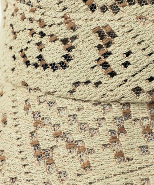 Ray BEAMS（レイビームス）の「La Maison de Lyllis / BOB ハット（ハット・レディース・ホワイト/ベージュ・ONE SIZE）」の5枚目の写真