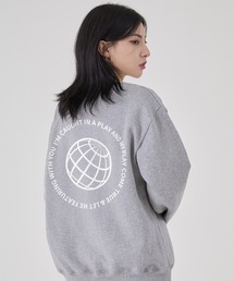 『ACOVER/オコボ』BACK EARTH 650G SWEATSHIRT/バック アース スウェットシャツ プルオーバー