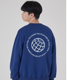 『ACOVER/オコボ』BACK EARTH 650G SWEATSHIRT/バック アース スウェットシャツ プルオーバー