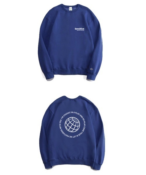 ACOVER(オコボ)の「『ACOVER/オコボ』BACK EARTH 650G SWEATSHIRT/バック アース スウェットシャツ プルオーバー(スウェット・レディース・ブラック/グレー/インディゴブルー/アイボリー・M)」の6枚目の写真