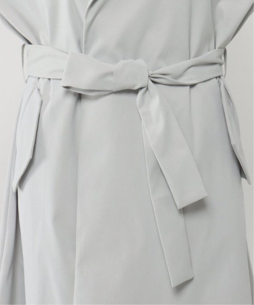 ikka（イッカ）の「エアフローツイルスプリングコート（トレンチコート・レディース・グレー/ベージュ・M）」の13枚目の写真