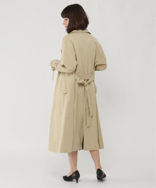 ikka（イッカ）の「エアフローツイルスプリングコート（トレンチコート・レディース・グレー/ベージュ・M）」の17枚目の写真