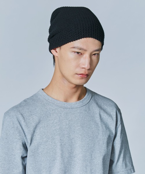 OVERRIDE(オーバーライド)の「【OVERRIDE】MESH LOOSE BEANIE DEO / 【オーバーライド】メッシュ ルーズ ビーニー デオ(ニットキャップ/ビーニー・メンズ・ブラック/グレー/レッド/グリーン・57~59cm)」の19枚目の写真